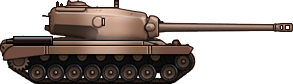Sideview of T29 Heavy Tank